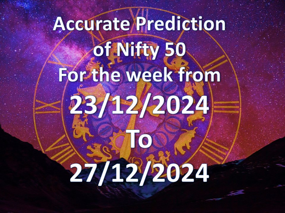 Awesome prediction for the week 23 December 24 to 27 December 24 to trade like a boss