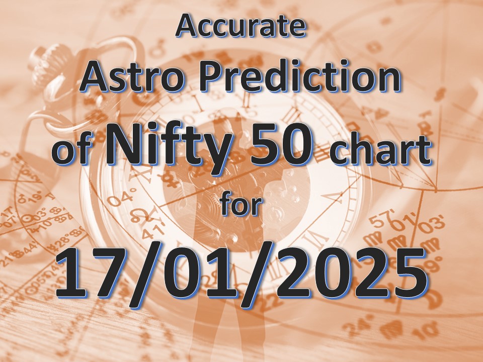 Accurate stock market predictions – Nifty 50 17/01/2025