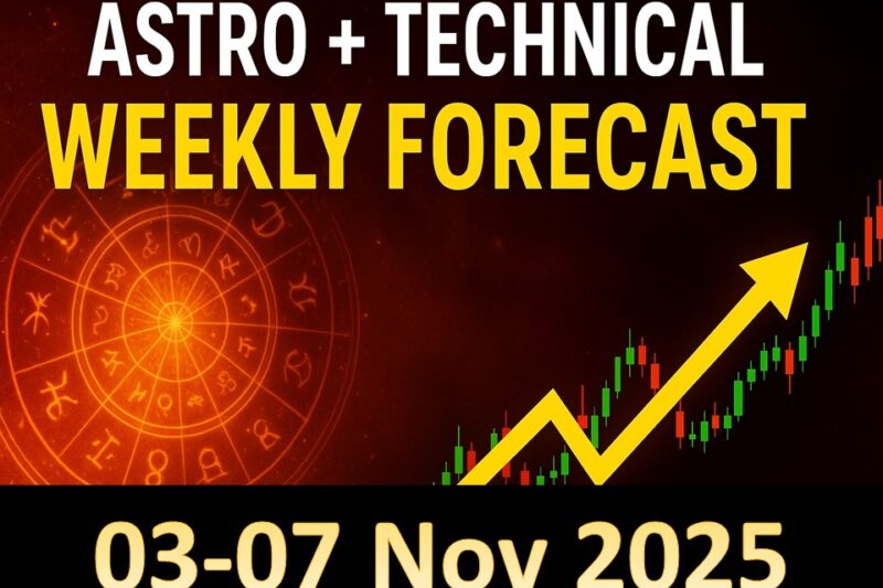 Stock Market Astro + Technical Forecast (3–7 November 2025)