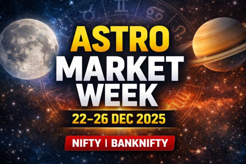 Weekly Astro Market Prediction | NIFTY & BANKNIFTY Forecast (22nd – 26th Dec 2025)