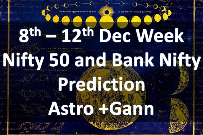 Weekly Nifty & Bank Nifty Astro-Technical Forecast (8th–12th December 2025)